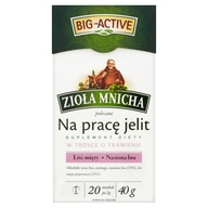 Big-Active Zioła Mnicha na pracę jelit Suplement diety Herbatka ziołowa 40