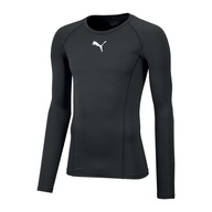 Koszulka piłkarska dziecięca PUMA Liga Baselayer czarna 655921 03 164