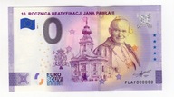 0 Euro 2021 10. rocznica Beatyfikacji Jana Pawła II PLAF 0000000 SPECIMEN
