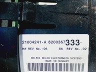 switch air conditioning control panel left OE 8200367333 Renault Espace IV 4 06-15