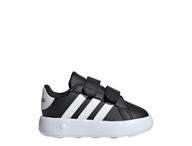 Buty dziecięce sportowe na rzepy czarne adidas GRAND COURT 2.0 CF ID5272 27