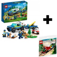 LEGO CITY SZKOLENIE PSÓW POLICYJNYCH ZESTAW 60369 +LEGO 30584 ZESTAW ŚWIĘTA