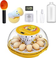 Automatický inkubátor na 12 vajec s rotačným systémom a reguláciou teploty