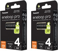 Akumulator Panasonic Eneloop Pro AA 2500mAh 8 szt