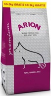 ARION Premium Adult Lamb Rice 10kg + 2kg GRATIS