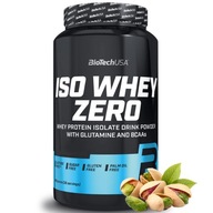 BioTech USA Iso Whey 2270g bez laktózy pistáciová príchuť Izolát proteínu WPI