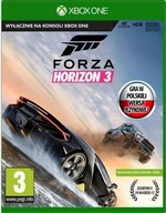 FORZA HORIZON 3 Polska wersja NOWA Płyta Xbox ONE