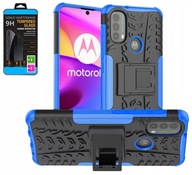 Etui Pancerne MOCNE Plecki Case + SZKŁO do Motorola Moto E20 / E30 / E40
