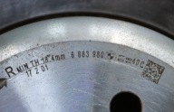 BMW G20 330i discs plates rear part 330x20 6 km !!!