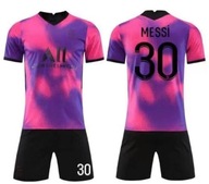 NOVÝ KOMPLET OBLEČENIE FUTBALOVÉ TRIČKO PSG MESSI NO.30 DIEŤA