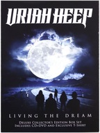 URIAH HEEP: LIVING THE DREAM+T-SHIRT L (CD)+(DVD)+