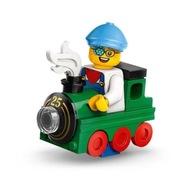 LEGO MINIFIGURES SERIA 25 71045 MAŁY MIŁOŚNIK POCIĄGÓW