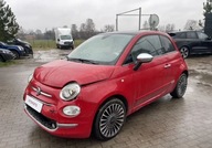 Fiat 500 1.2i 2016r dach panoramiczny czarna s...