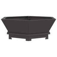 Tűzrakó Fekete 75 x 75 x 28 cm Acél