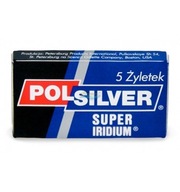 Żyletki Polsilver SUPER IRIDIUM 5 sztuk (1x5) data produkcji 02/11/16