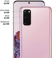 NEW Smartfón Samsung Galaxy S20 SM-G980 8/128GB Pink with POĽSKÝ