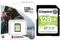 Karta Pamięci SD KINGSTON Canvas Plus 128GB 100/85 MB/s
