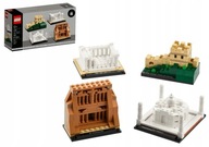 LEGO ARCHITECTURE 40585 CUDA ŚWIATA: 4 najsłynniejsze budowle na świecie