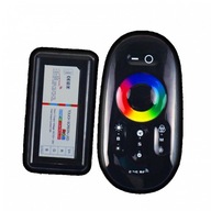 Ovládač s diaľkovým ovládaním pre RGB dotykové pásky 18A 216W RF čierny