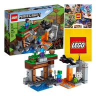 LEGO - Minecraft „Opuszczona” kopalnia (21166) +Torba Prezent.+Katalog LEGO