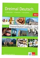 DREIMAL DEUTSCH LESEBUCH + CD PRACA ZBIOROWA
