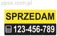 Baner reklamowy 200x100 SPRZEDAM, WYNAJMĘ DOM/MIESZKANIE/DZIAŁKĘ ITP.