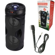 GŁOŚNIK PRZENOŚNY KARAOKE BLUETOOTH MIKROFON MANTA