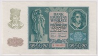 50 Złotych Polska 1940 Seria B