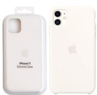 ORYGINALNE ETUI APPLE IPHONE 11 BIAŁE SILIKONOWE MWVX2ZM/A