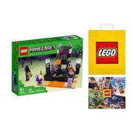 LEGO MINECRAFT č. 21242 - Endu aréna +Taška +Katalóg LEGO 2024