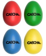 Egg-Shaker CASCHA 4 kusy sada Pre bicie a predškolské hudobné vzdelávanie