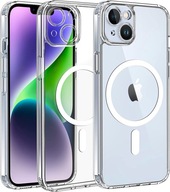 case/etui Apple iPhone 13|14 PREMIUM bezbarwny + szkło hartowane