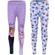 2szt. legginsy getry Elza Kraina Lodu FROZEN 92