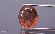 Slnečný kameň A fazetovaný ovál 18x14,5 mm