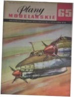 Plany modelarskie nr 1 (65) + arkusze nr 1-5,-1-3 z 1975 roku