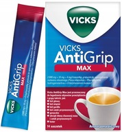 Vicks Antigrip Max GRYPA PRZEZIĘBIENIE 14saszetek