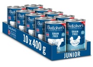 Butcher's Original Junior, karma dla psa, mix smaków 10x400g