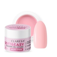 Claresa Stavebný gél na nechty Soft&Easy Baby Pink 90g