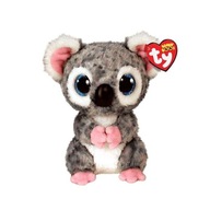 BEANIE BOOS TÖRPE - SZÜRKE KEREKEK 15CM