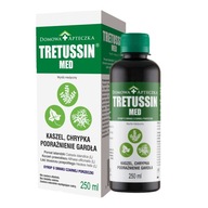 Sirup na KAŠEĽ HRDLO Tretussin MED 250 ml Prírodný lekársky výrobok