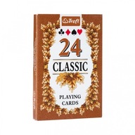 TREFL Karty do gry 24 listki Classic