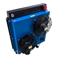 Hidraulika olajhűtő 180L/min DC 12V TERMOSZTÁTTAL