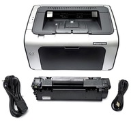 HP LaserJet P1006, (0-10K), pełen toner 100%, kable