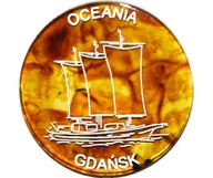 Bursztynowa moneta Oceania Gdańsk