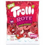 Trolli Rote Fruchte Mini Ring żelki czerwone owoce 150g