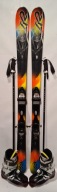 Лижний комплект K2 160 см + черевики + палиці