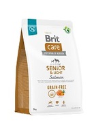 BRIT CARE GRAIN FREE SENIOR LIGHT SALMON 3kg