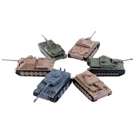 6 sztuk zabawek do dekoracji modeli czołgów Trwałe