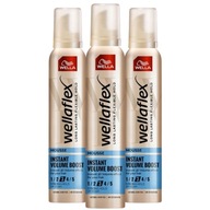 Wellaflex Volume Boost Pena na vlasy 200 ml x3
