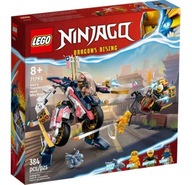 LEGO NINJAGO MECH SORY ZMIENIAJĄCY SIĘ W MOTOCYKL